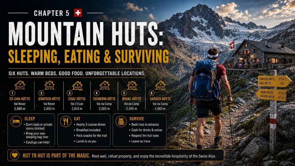 Bernina Trek SAC mountain huts