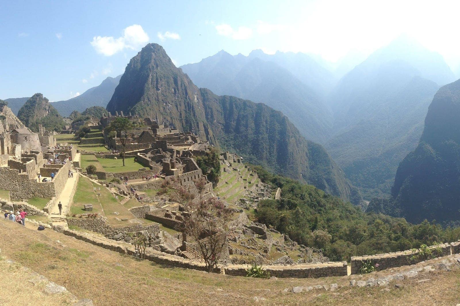 Machu Picchu from the Classic Inca Trail, Peru