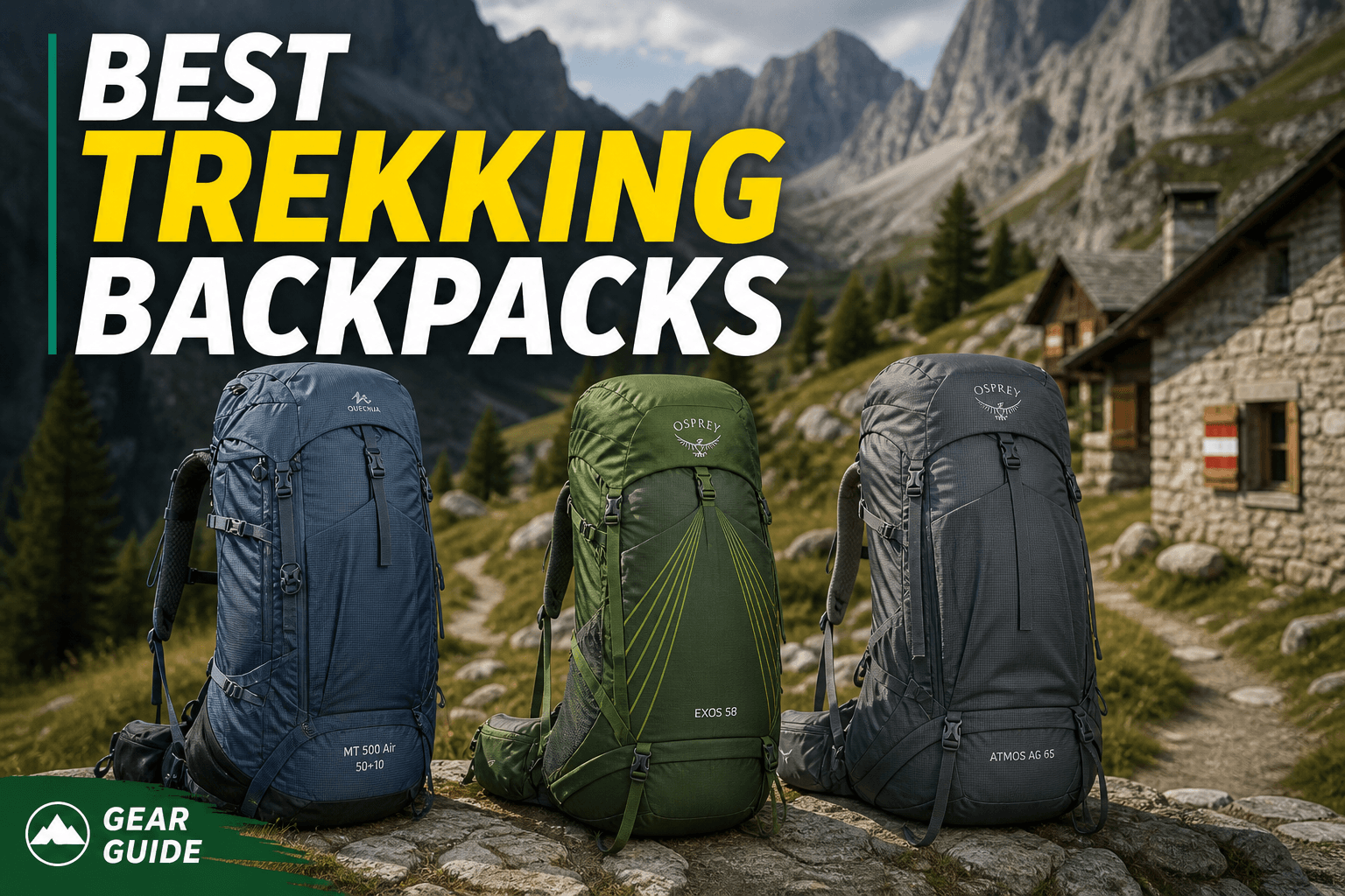 Best trekking backpacks for hut-to-hut and multi-day hikes