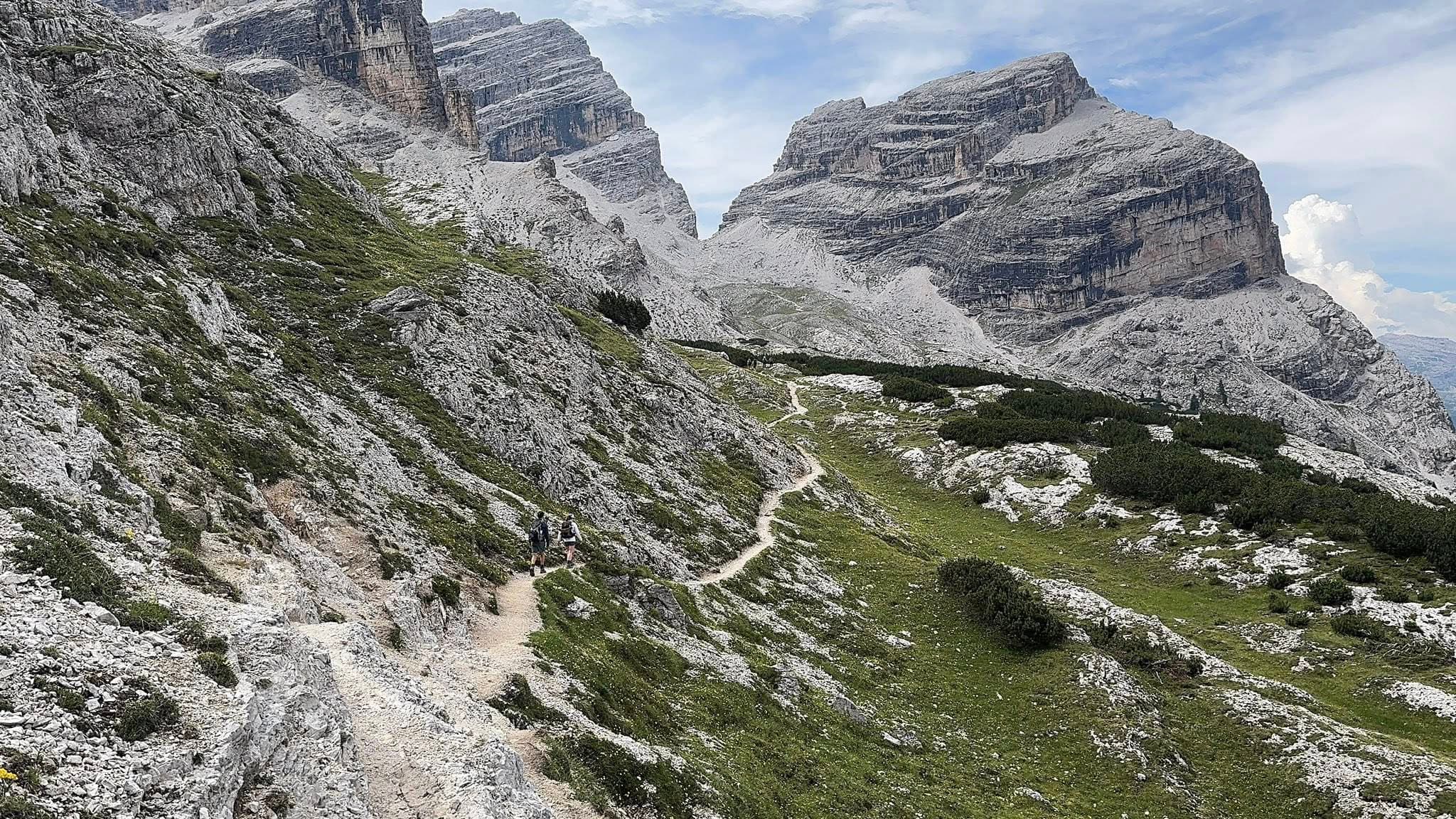 Alpine scenery on Alta Via 1