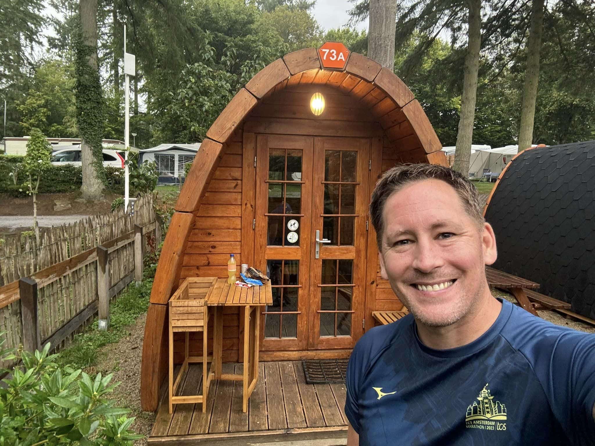 Hiker cabin accommodation on Mullerthal Trail