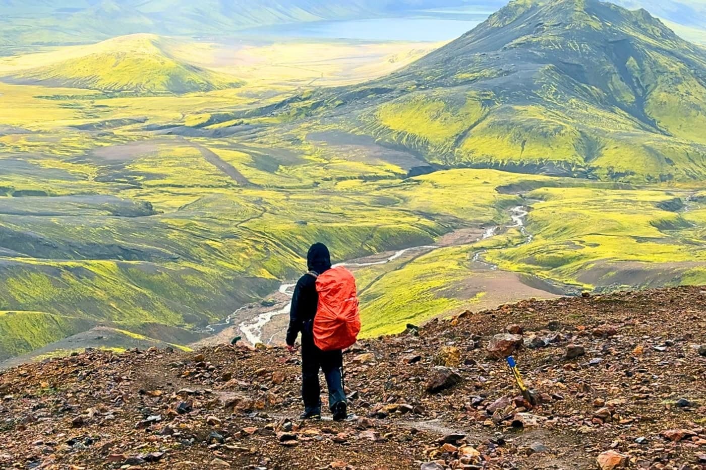 Fimmvörðuháls volcanic landscape