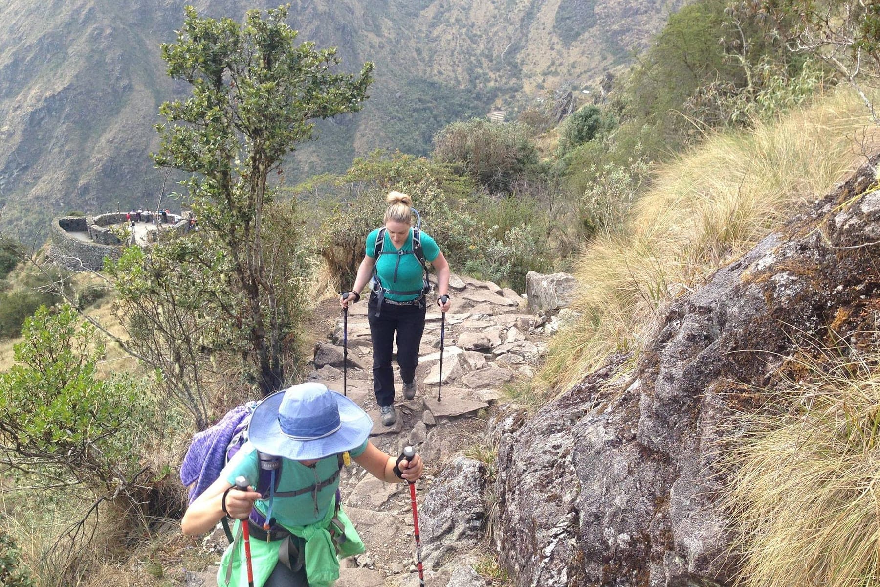 Cloud-forest ridge walking on the Classic Inca Trail, Peru