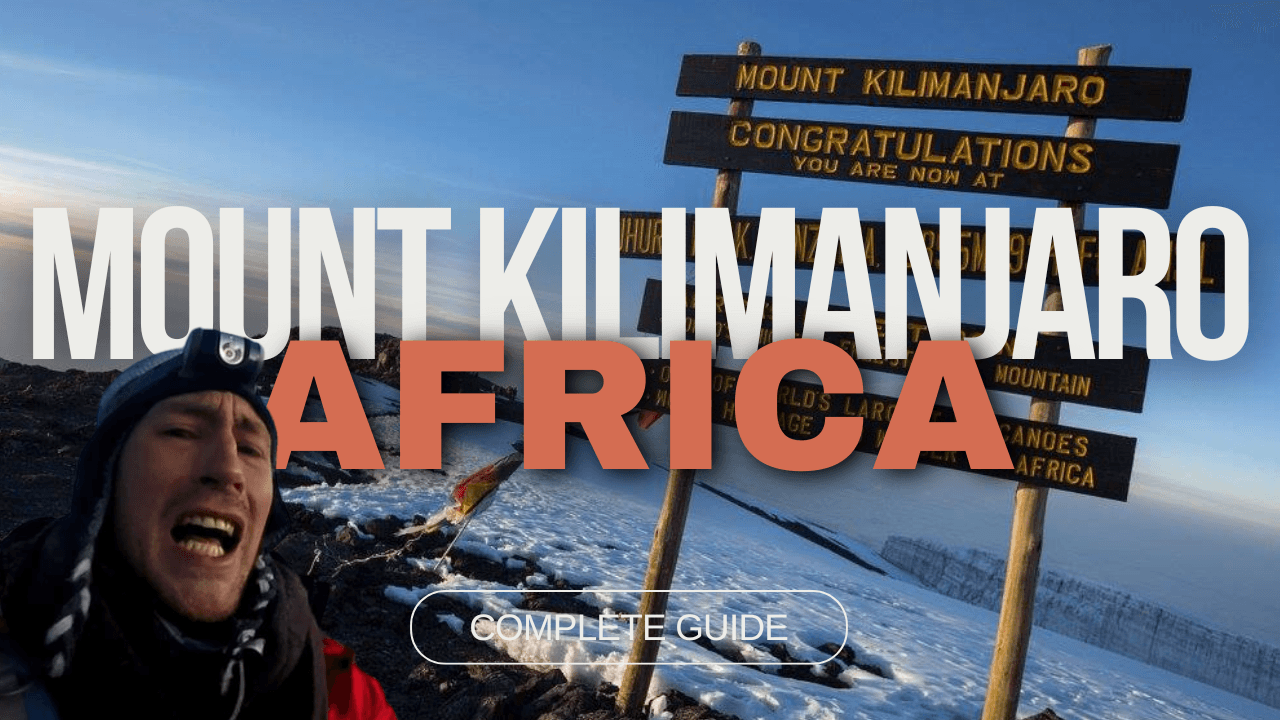 Kilimanjaro mountain panorama