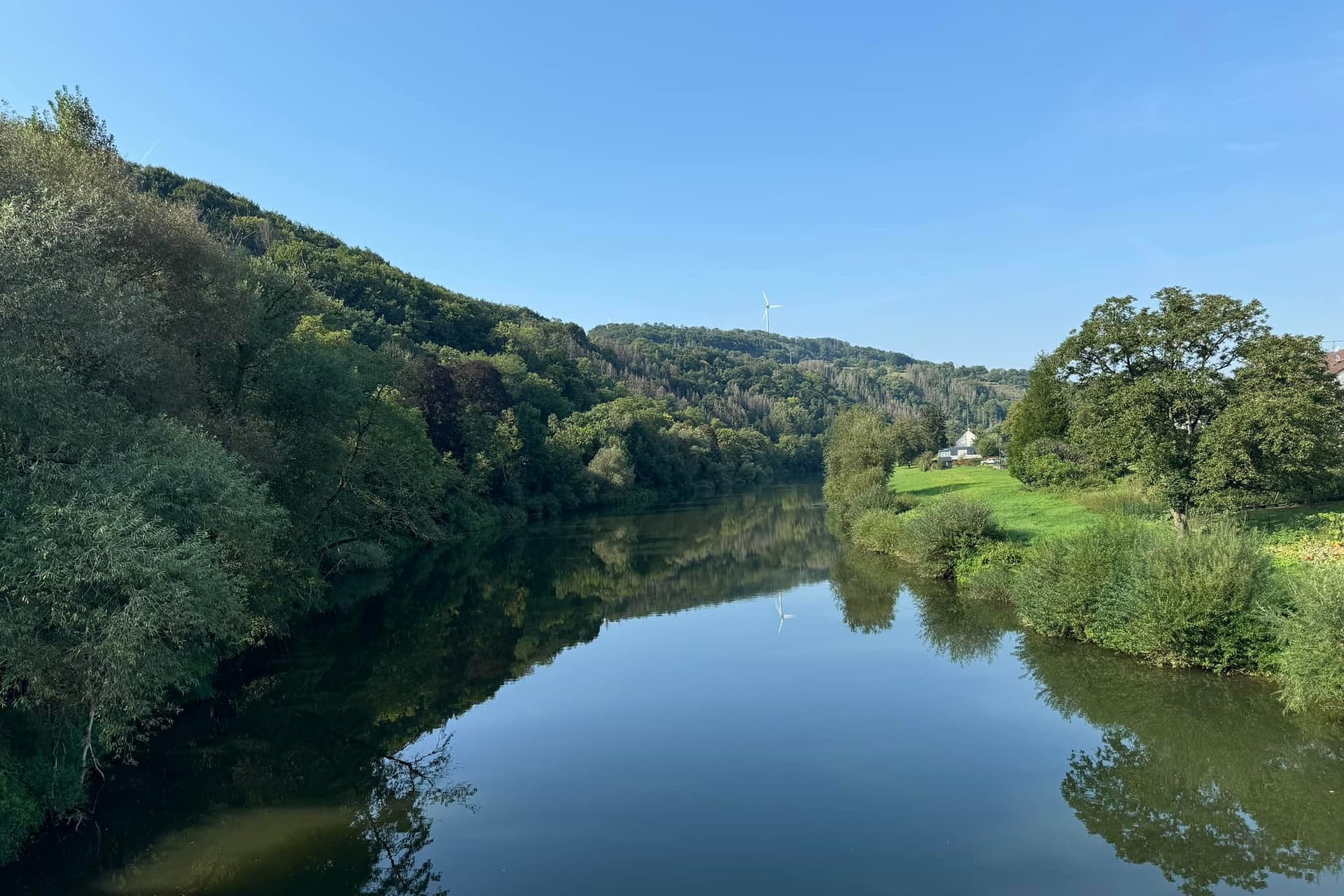 Forest river views on the Mullerthal Trail