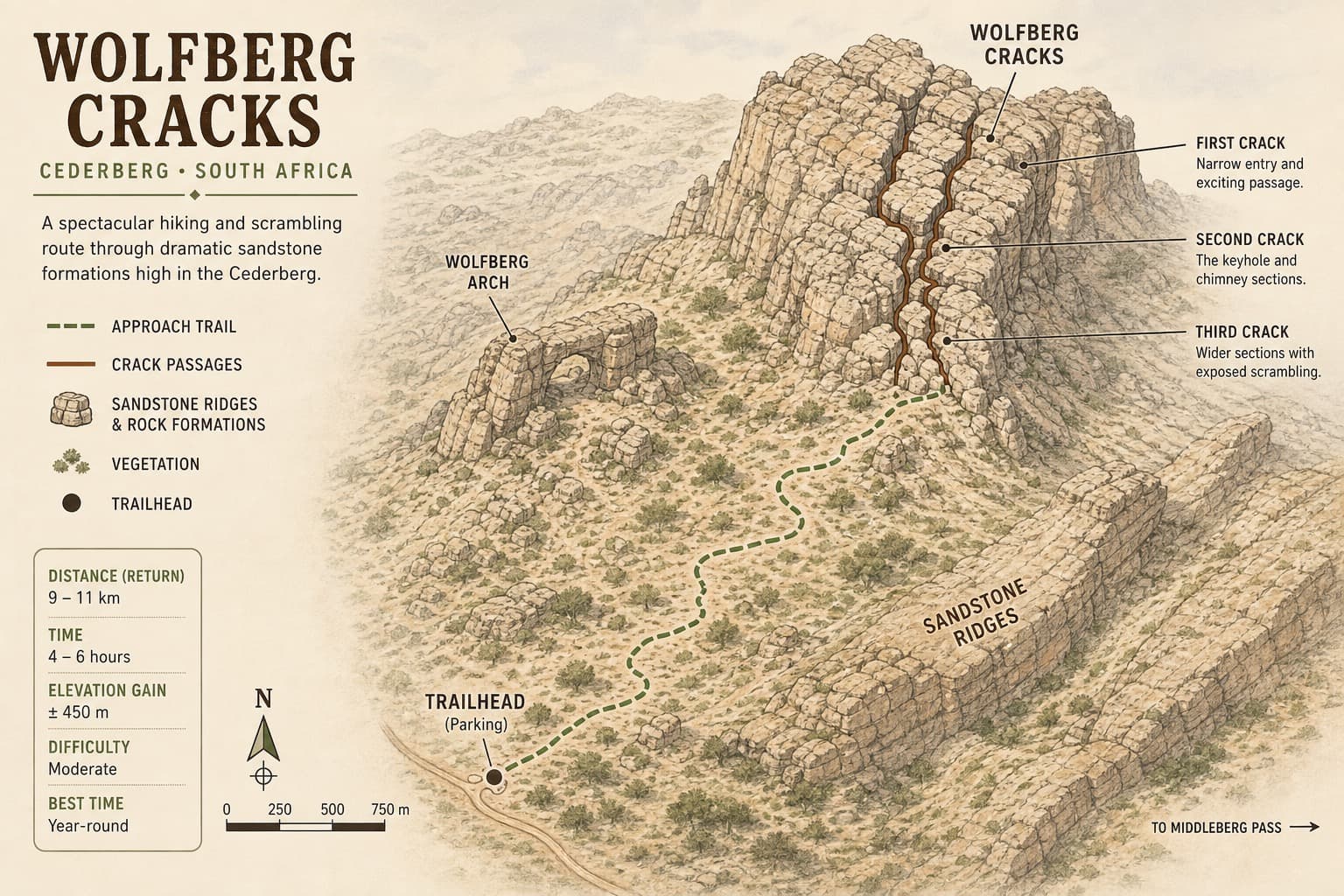 wolfberg cracks map