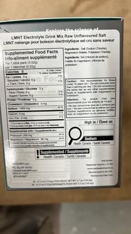 LMNT Electrolyte Drink Mix