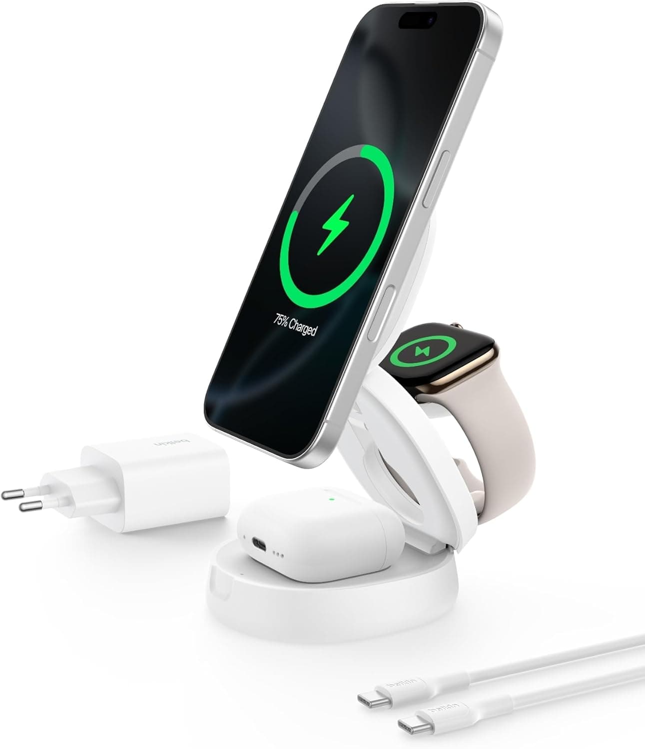 8000 mAh Magnetic Qi2 Power Bank