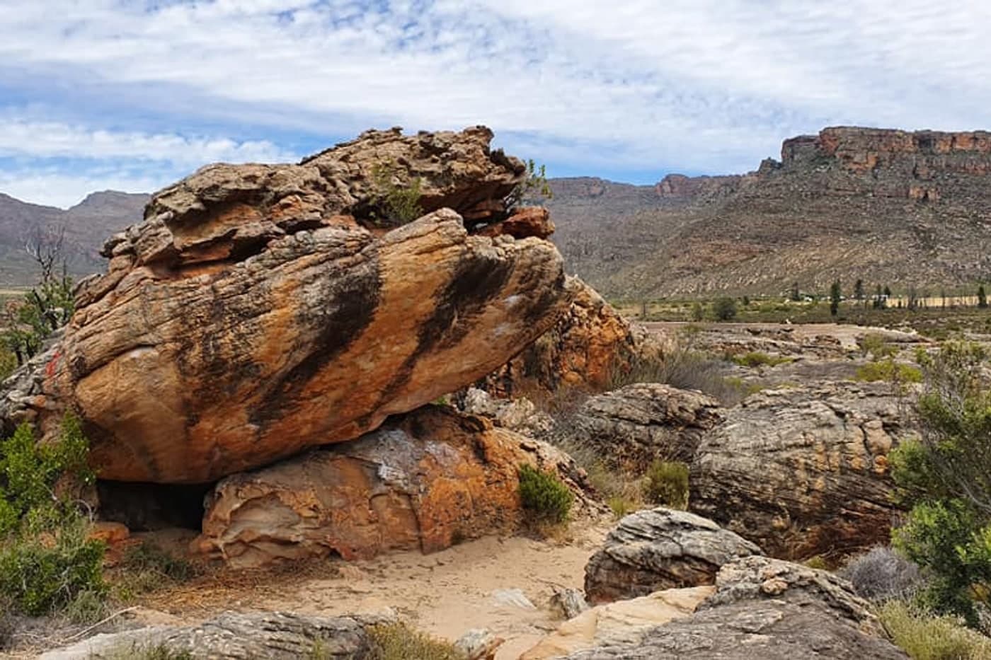 Wolfberg Arch sandstone span in the Cederberg