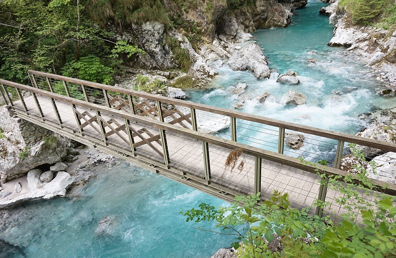 Tolmin Gorge — Slovenia road-trip itinerary stop
