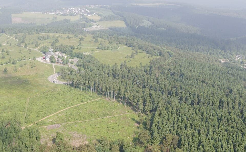 Kahler Asten summit views — Winterberg trip costs