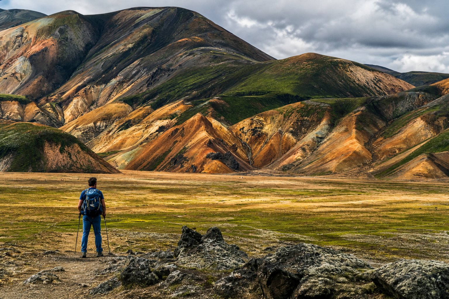 Landmannalaugar rhyolite mountains, Iceland