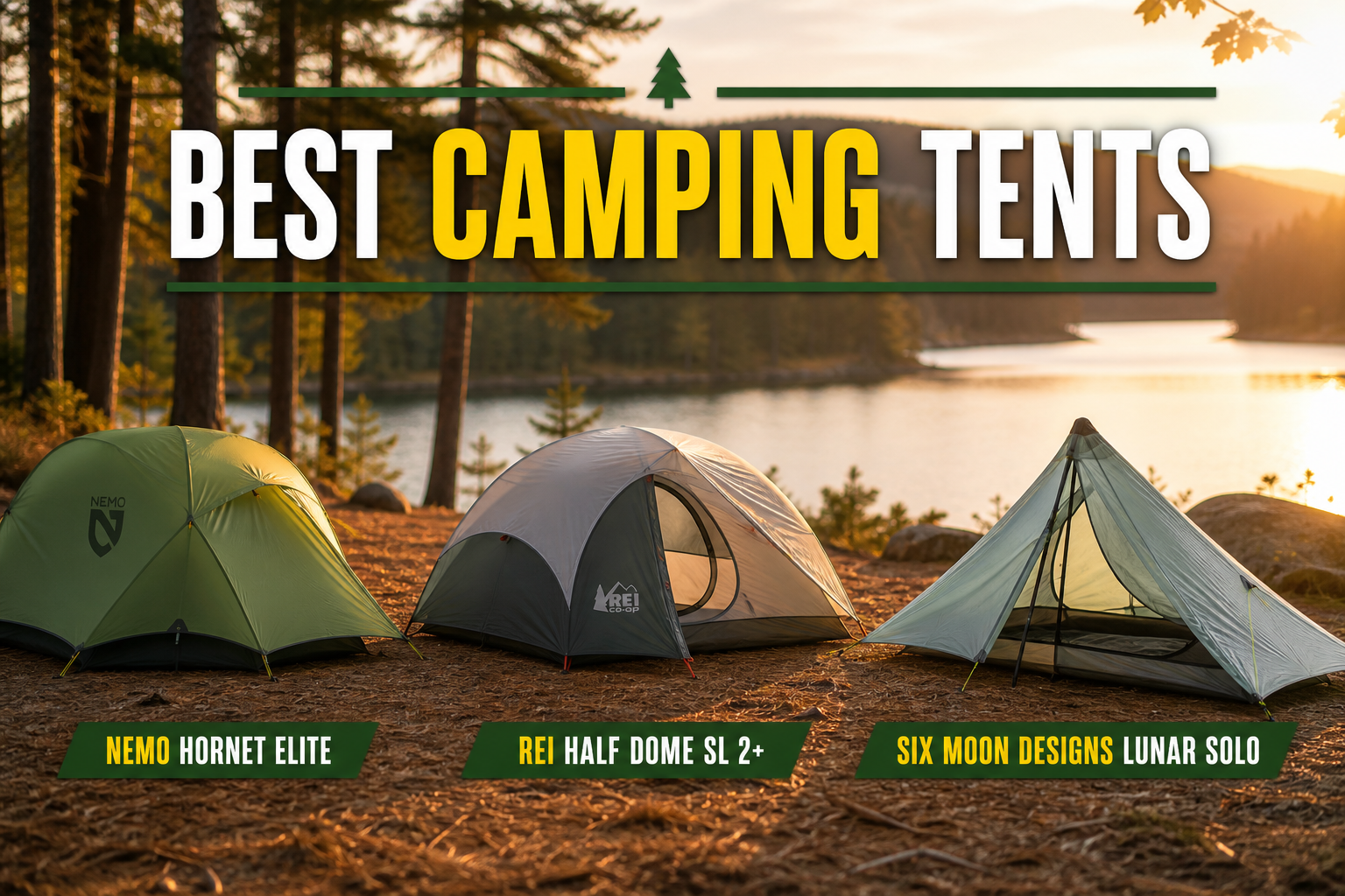 Best camping tents for backpacking adventures