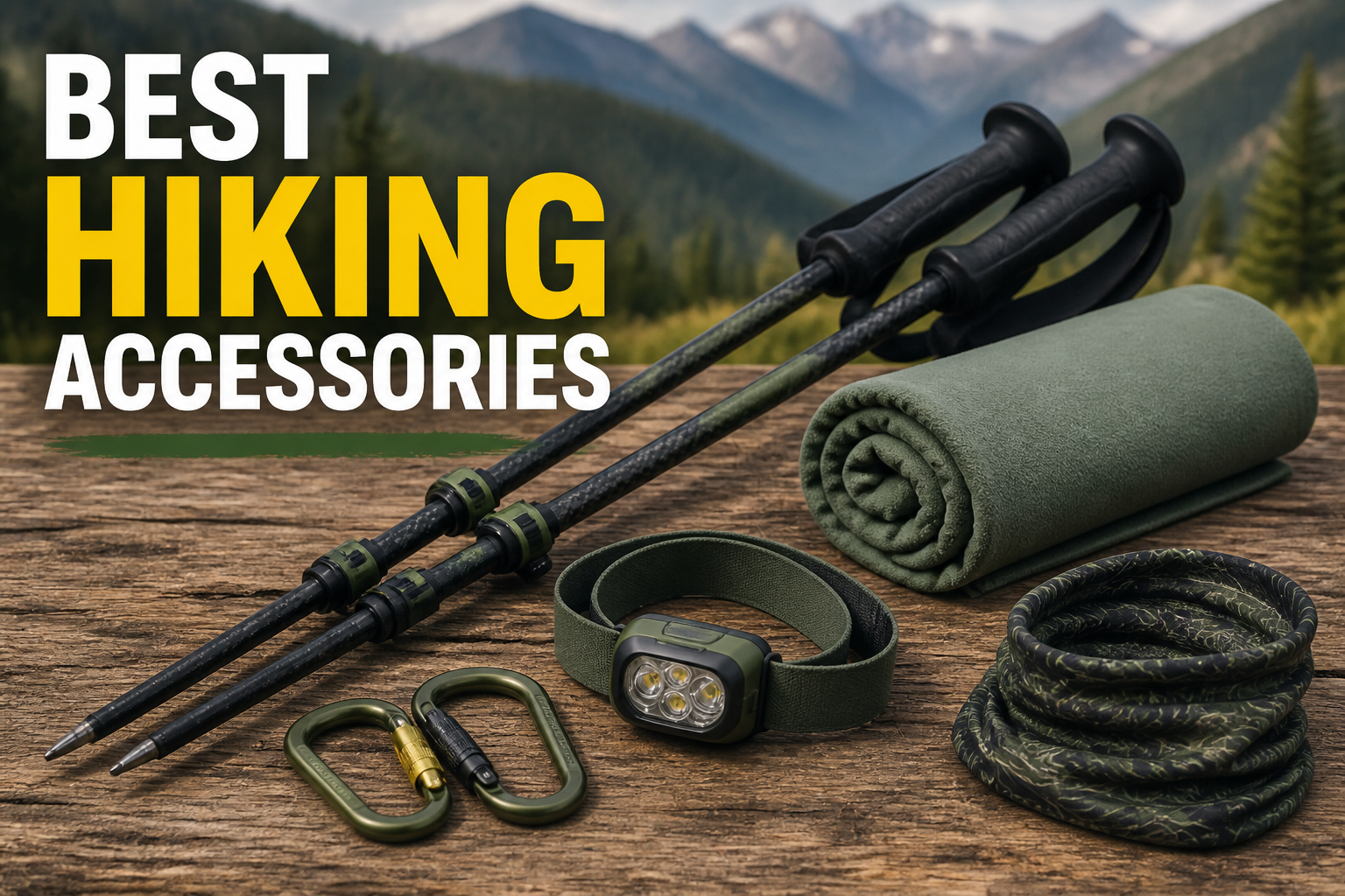 Best hiking accessories — poles, towels, and trail kit