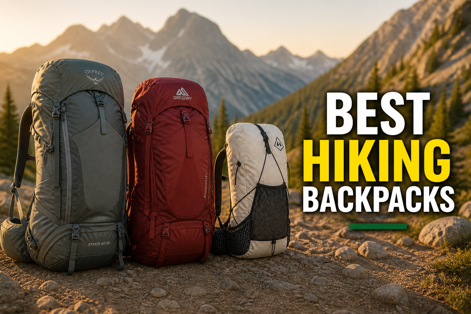 Best hiking backpacks — Osprey, Gregory, and ultralight picks
