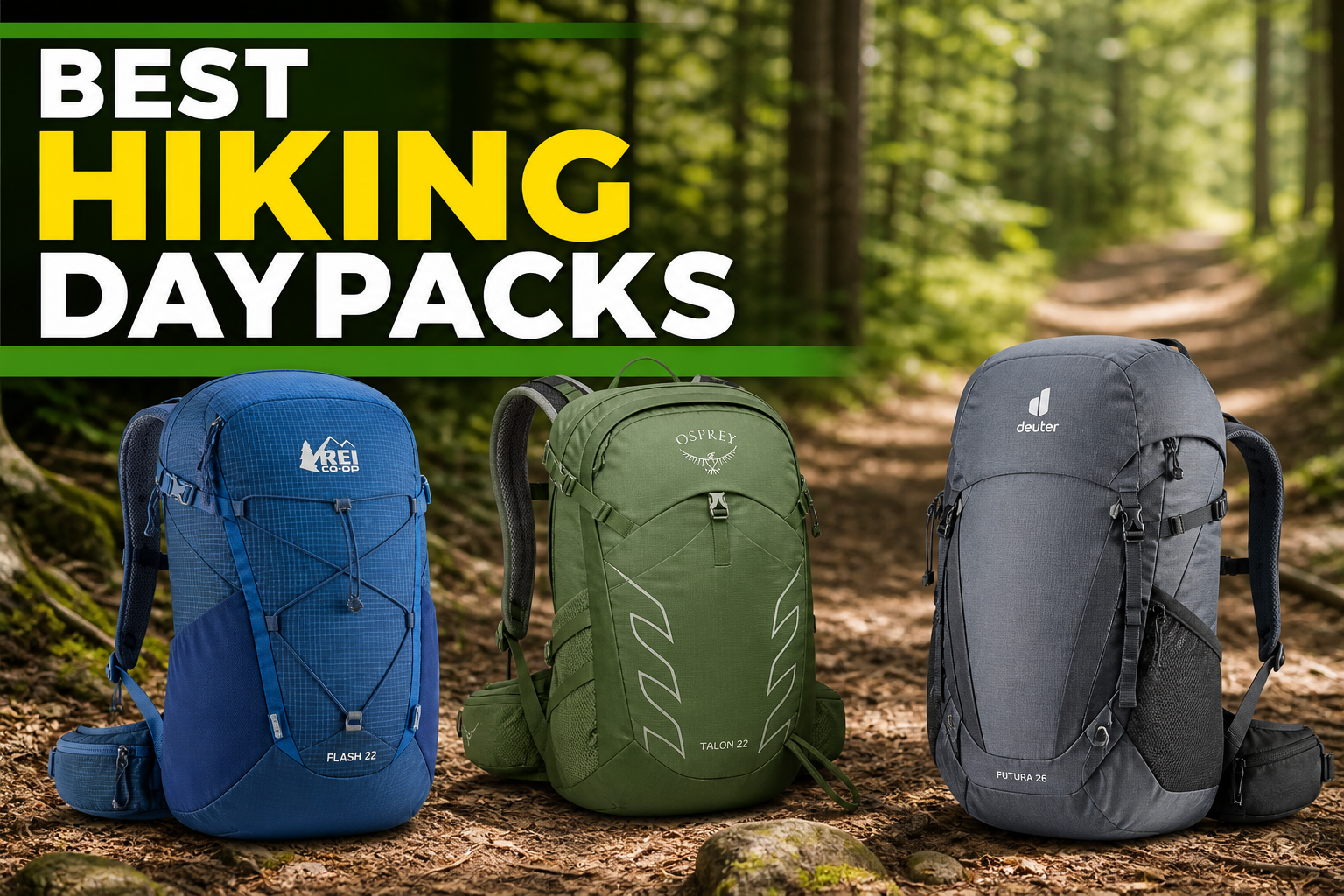 Best hiking daypacks for trail days and summit pushes