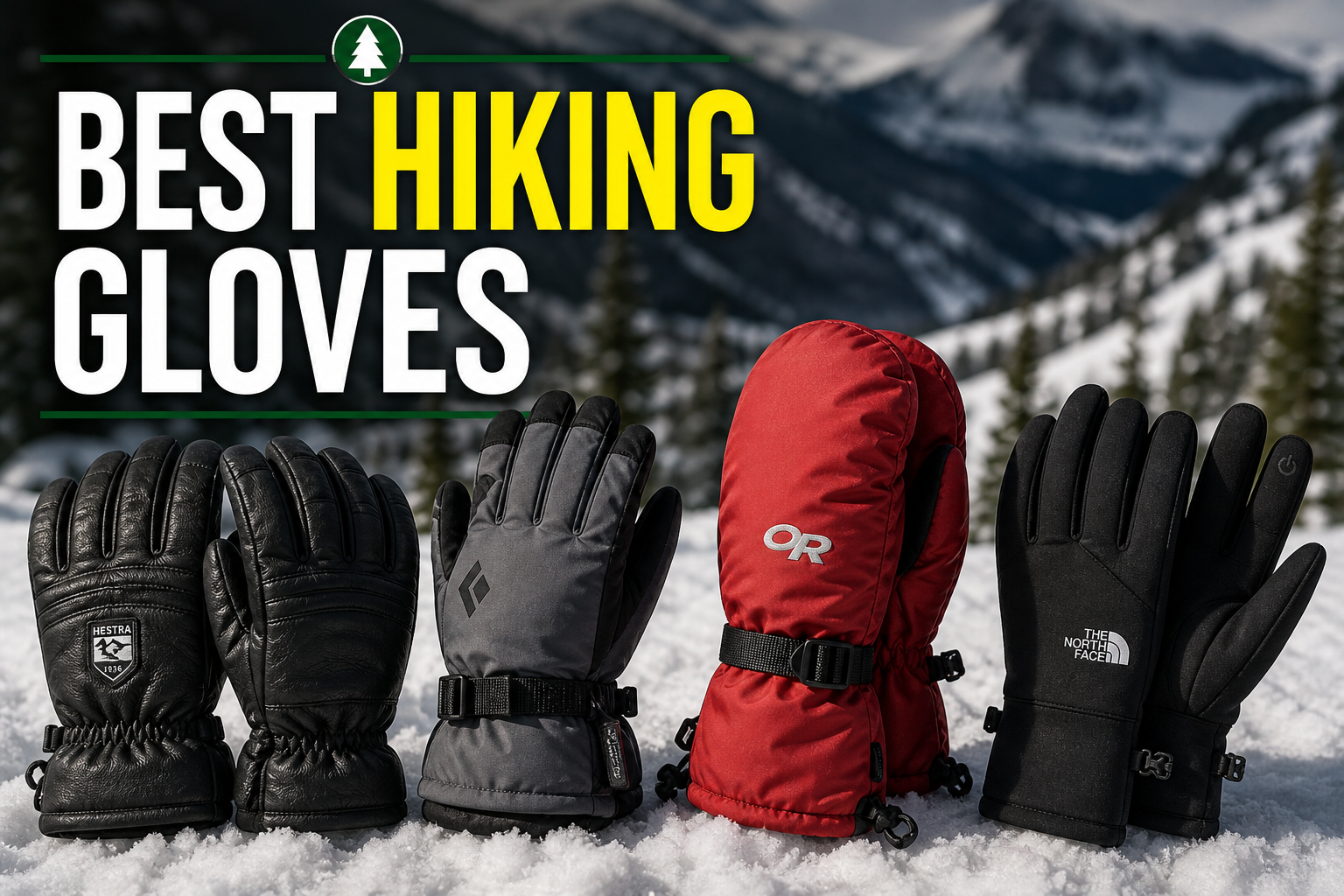 Best hiking gloves for cold and wet trail days