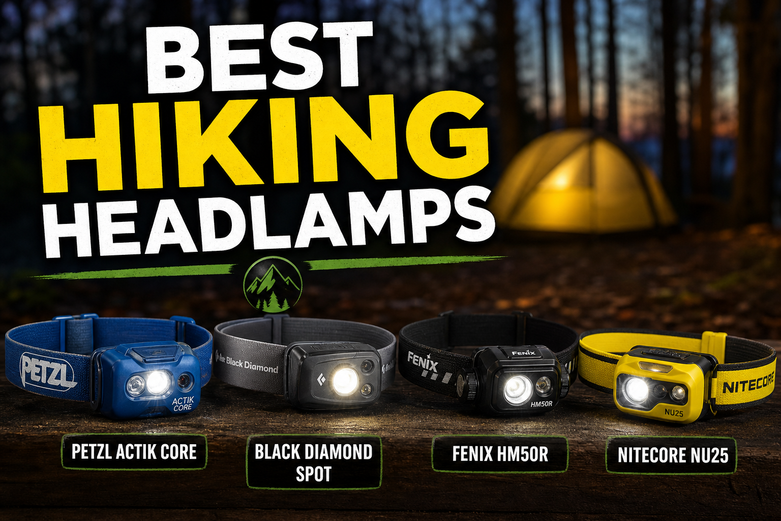 Best hiking headlamps for backpacking and night trails