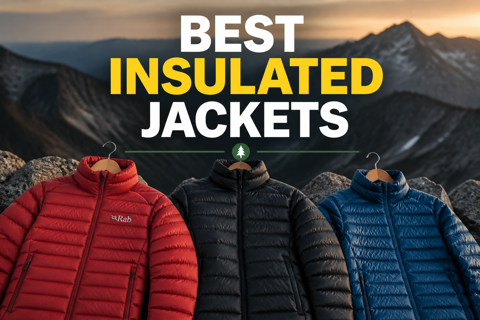 Best insulated jackets for hiking and cold alpine mornings