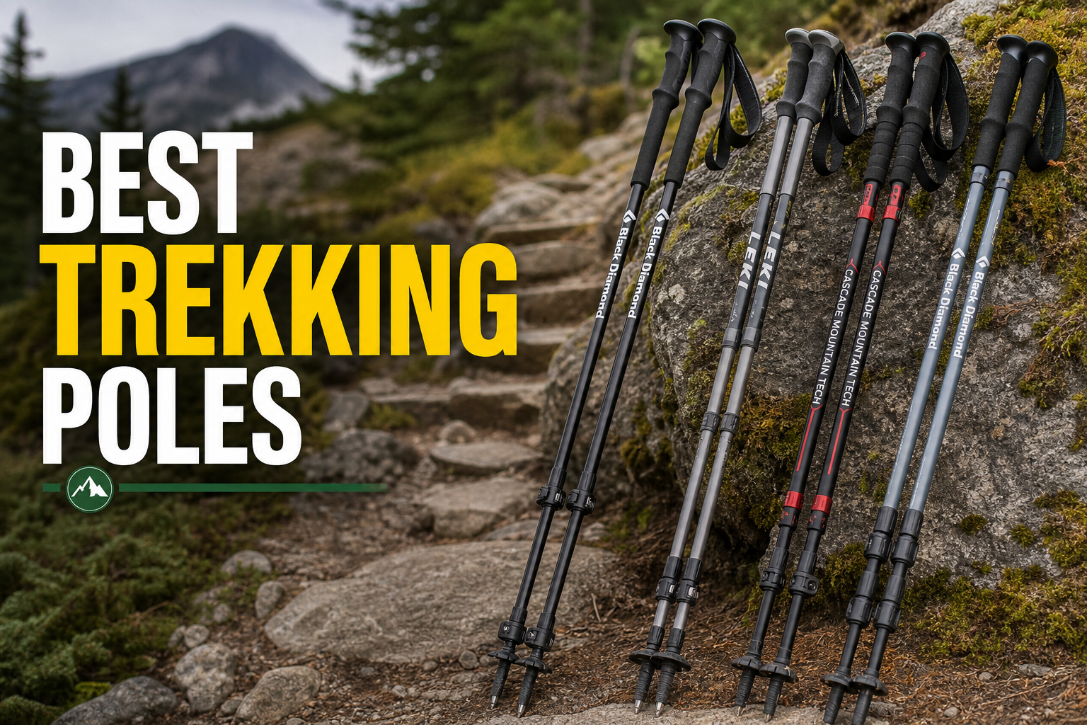Best trekking poles — carbon and collapsible trail picks