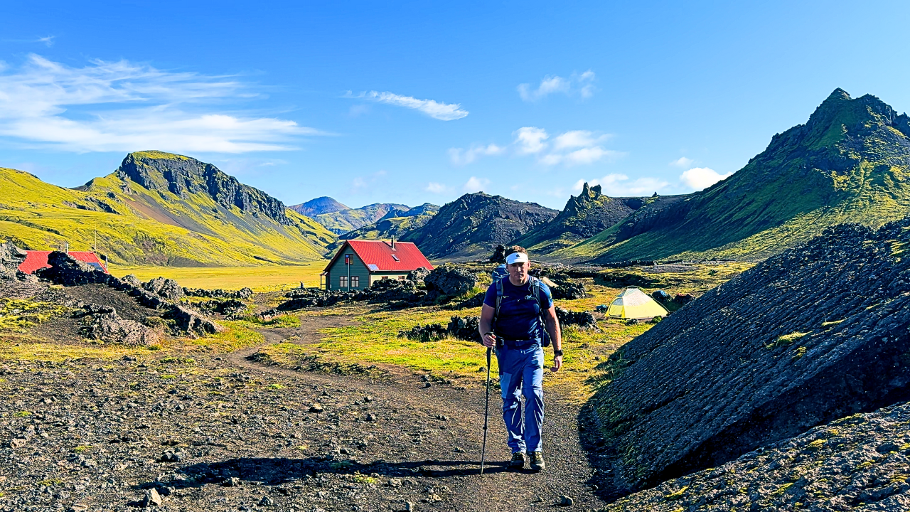 Laugavegur trail landscape day 3