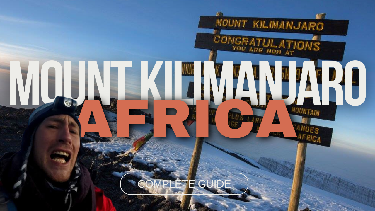Kilimanjaro mountain panorama