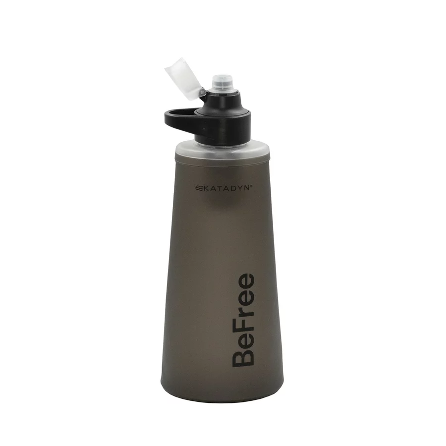 Katadyn BeFree open with flip cap