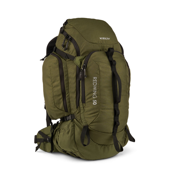 Kelty Redwing 50 panel-loader zip open