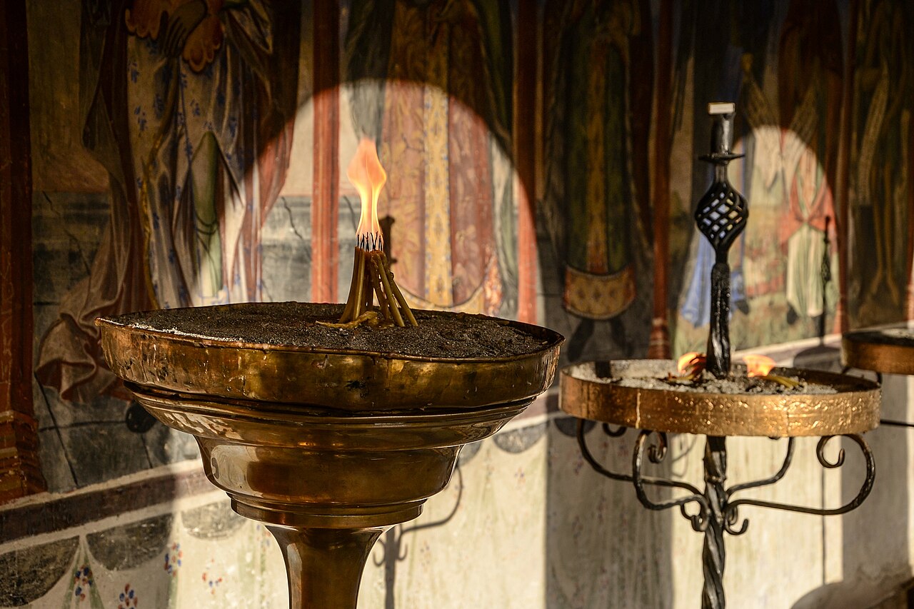 Saint John Bigorski Monastery in the Mavrovo mountains